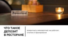 Что значит депозит столика в Милавица