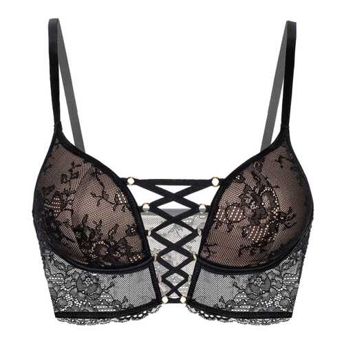 Бюстгальтер push-up женский GRACIJA-RIM 11790-003321 черный 75A в Милавица