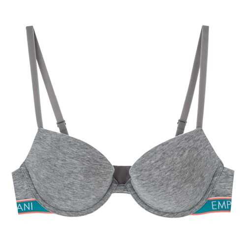 Бюстгальтер женский Emporio Armani 162394 0P317 серый 34A IT в Милавица