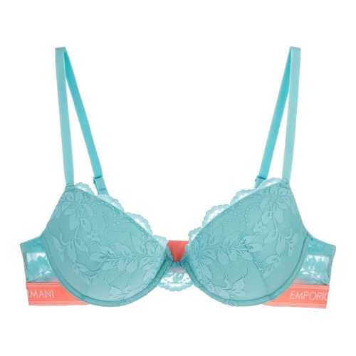 Бюстгальтер женский Emporio Armani 164137 0P216 01630 голубой 32B IT в Милавица