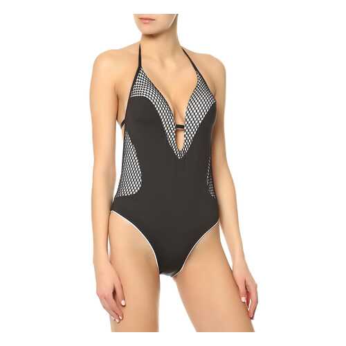 Купальник слитный женский Cotton Club INTERO 8DO FH OPTICAL черный 2 IT в Милавица