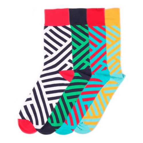 Набор носков Burning heels Diag Stripes разноцветный 42-45 в Милавица