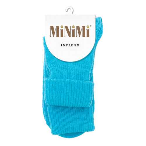 Носки женские MiNiMi MINI INVERNO 3301 голубые one size в Милавица