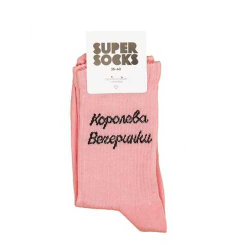 Носки женские Super Socks Koroleva Vecherinki розовые 36-40 в Милавица