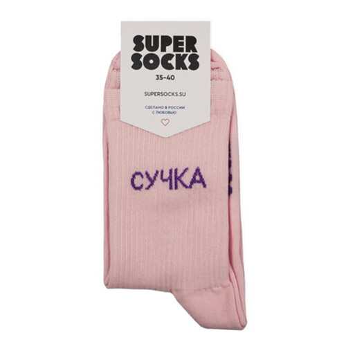 Носки женские Super Socks Suchka розовые 36-40 в Милавица