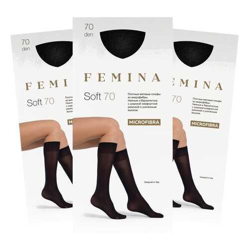 Набор гольфов женских FEMINA Soft 70 черных one size в Милавица