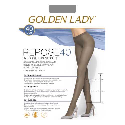 Колготки Golden Lady REPOSE 40, fumo gld, 5/XL в Милавица