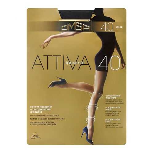 Колготки Omsa ATTIVA 40 / Fumo (Серый) / 5 (XL) в Милавица