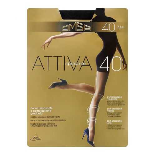 Колготки Omsa ATTIVA 40 / Nero (Черный) / 5 (XL) в Милавица
