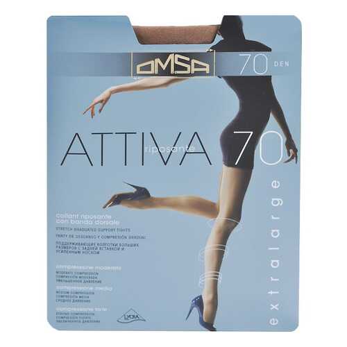 Колготки Omsa ATTIVA 70 XXL / Camoscio (Темный загар) / 6 (XXL) в Милавица