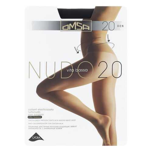 Колготки Omsa NUDO 20 VITA BASSA / Nero (Черный) / 4 (L) в Милавица