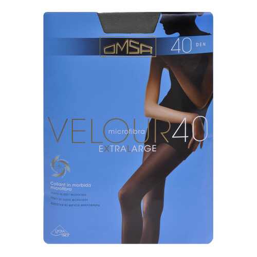 Колготки Omsa VELOUR 40 / Anthracite (Темно-серый) / 4 (L) в Милавица