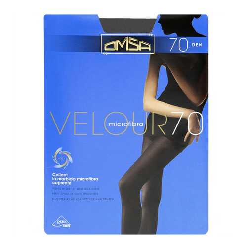 Колготки Omsa VELOUR 70 / Anthracite (Темно-серый) / 4 (L) в Милавица