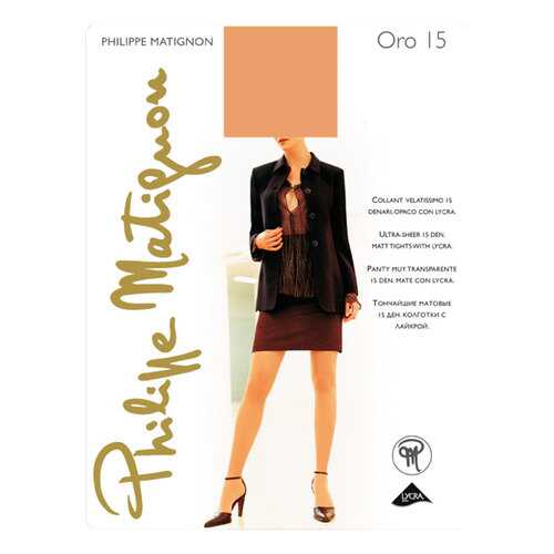 Колготки Philippe Matignon ORO 15 / Playa Nature (Светло-телесный) / 5 (XL) в Милавица