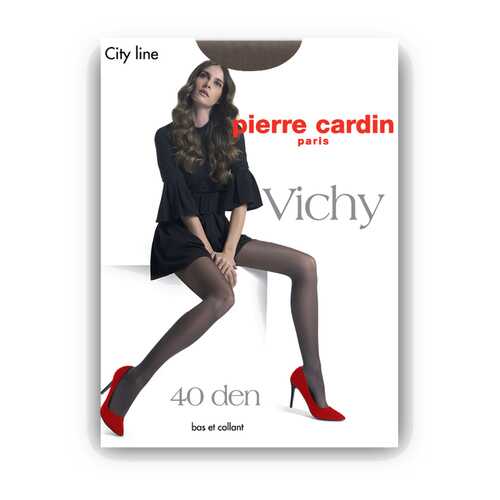 Колготки женские Pierre Cardin VICHY 40 серо-телесные 5 (XL) в Милавица